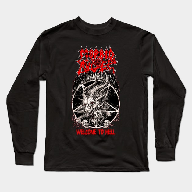 Morbid Angel - Death Metal Long Sleeve T-Shirt by InspirationColor